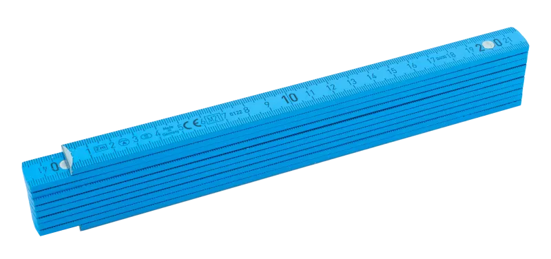 Double-mètre Bois de hêtre - Blanc — vue 6