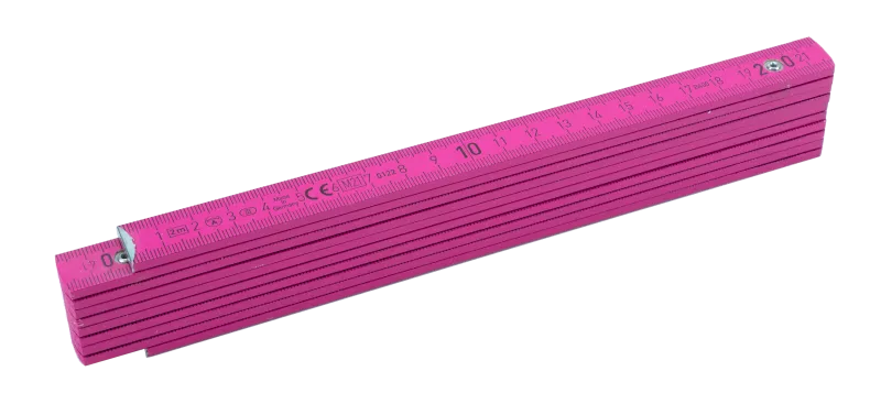 Double-mètre Bois de hêtre - Blanc — vue 10