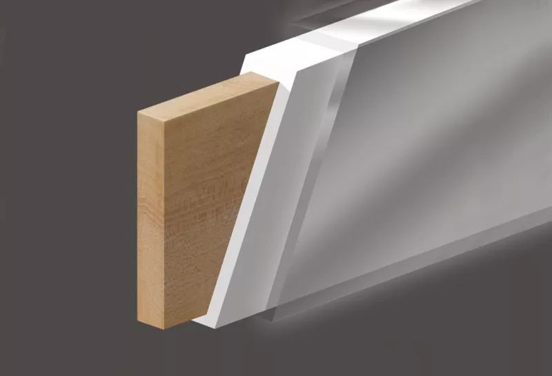 Double-mètre Bois de hêtre - Blanc — vue 19